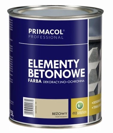farba do elementów betonowych 0,75l beżowa